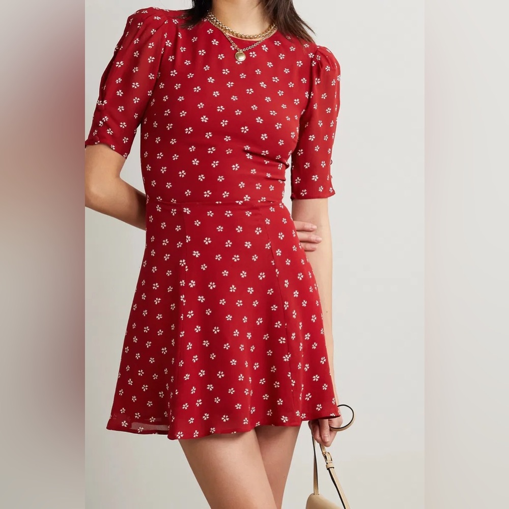 Reformation Bard Mini Dress Size 4